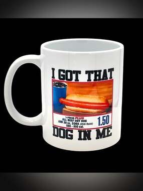 Costco Hot Dog Coffee Mug NEW | Funny Novelty Meme Gift
